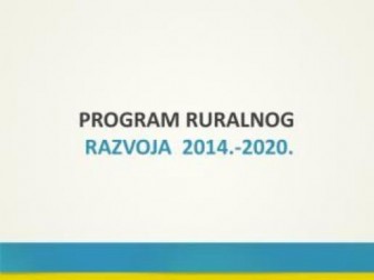 ruralni razvoj
